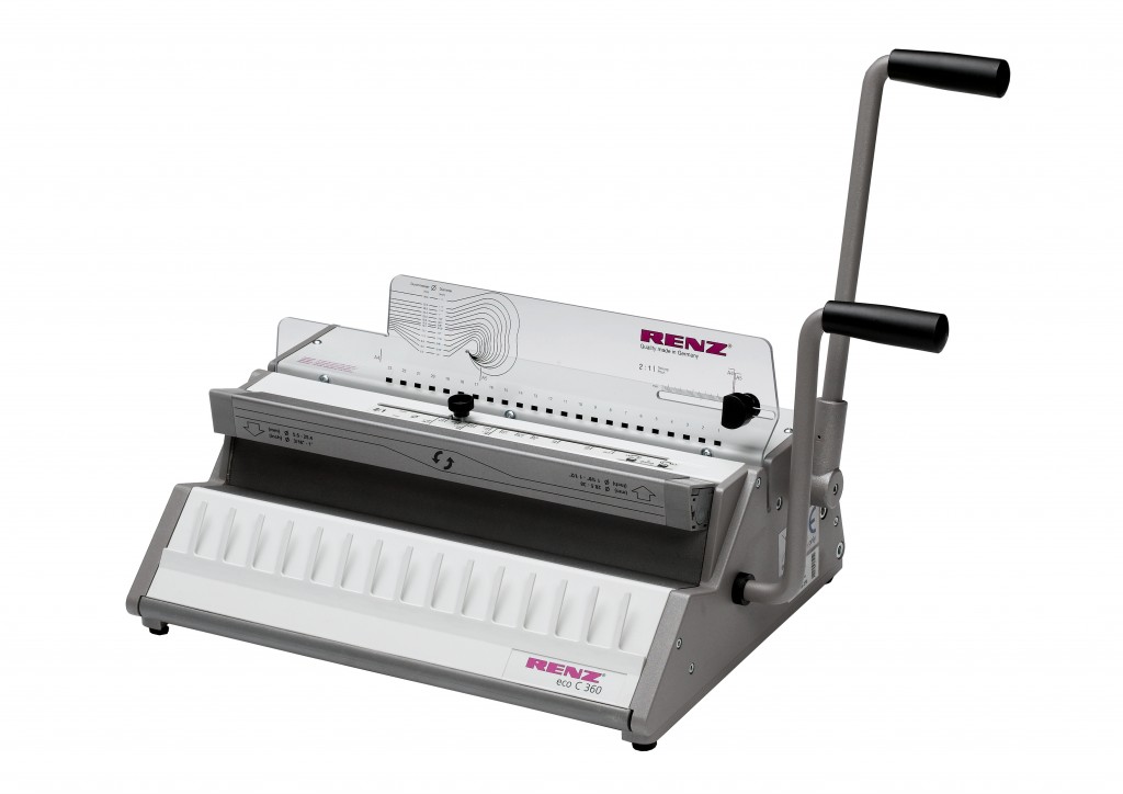 RENZ ECO C 360 21 Ring Wire Binding Machine Renz Australia