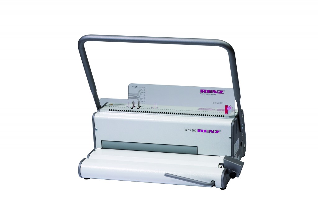 RENZ SPB 360 spiral binding machine Renz Australia